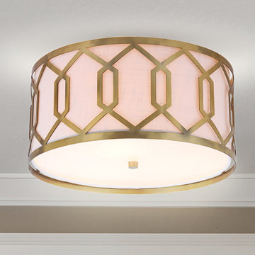 Hex Metal LED Flush Mount - JONATHAN Y